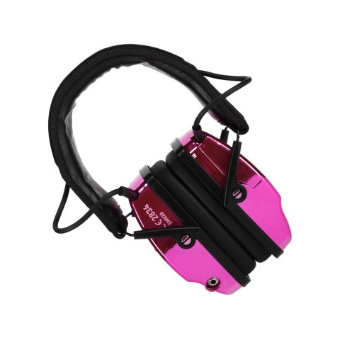 Ochronniki słuchu aktywne RealHunter Active ProSHOT BT devil pink RealHunter