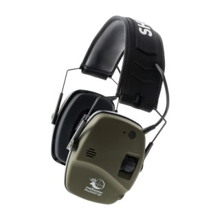 Ochronniki słuchu aktywne RealHunter Active ProSHOT BT oliwkowe RealHunter