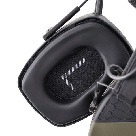 Ochronniki słuchu aktywne RealHunter Active ProSHOT BT oliwkowe RealHunter