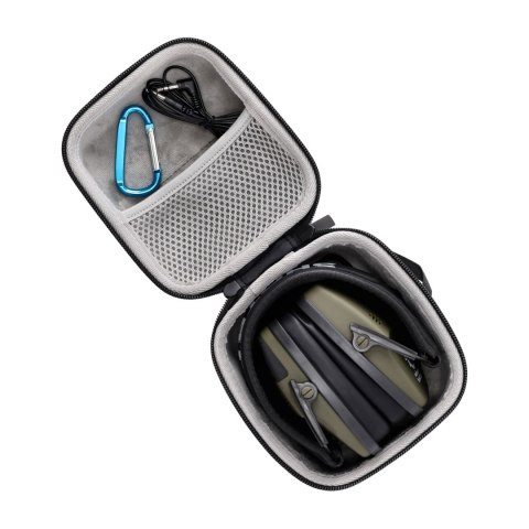 Ochronniki słuchu aktywne RealHunter Active ProSHOT BT oliwkowe RealHunter