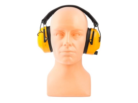 Ochronniki słuchu aktywne RealHunter ACTiVE pomarańczowe RealHunter