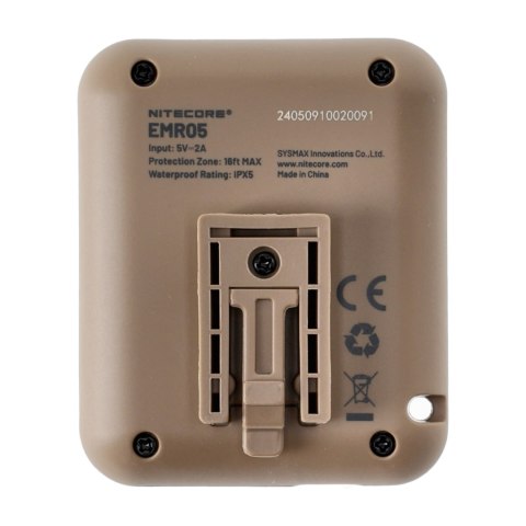 Odstraszacz komarów Nitecore EMR05 piaskowy Nitecore