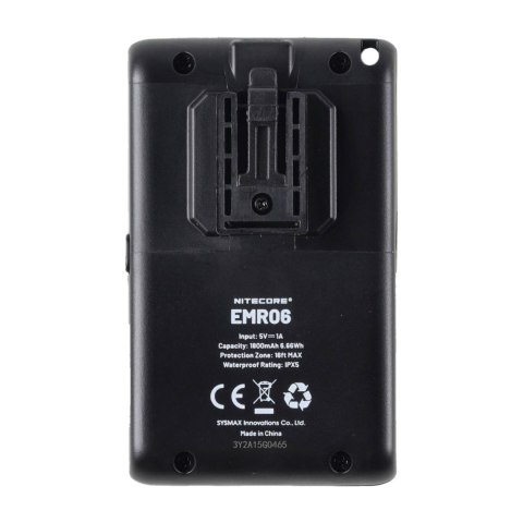 Odstraszacz komarów Nitecore EMR06 czarny Nitecore
