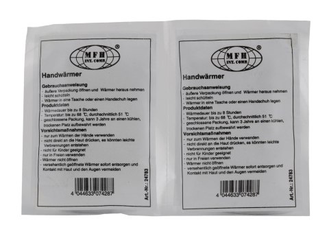 Ogrzewacz do rąk chemiczny uniwers. podwójny MFH MFH - Max Fuchs