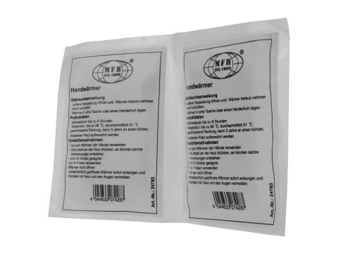 Ogrzewacz do rąk chemiczny uniwers. podwójny MFH MFH - Max Fuchs