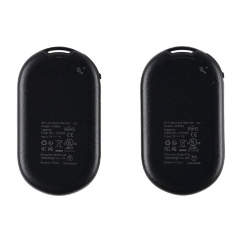 Ogrzewacz elektroniczny do rąk Ocoopa UT3 Lite czarno-pomarańczowy Ocoopa