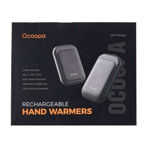 Ogrzewacz elektroniczny do rąk OcoopaFashion UT4 Young 2 w 1 czarno-niebieski Ocoopa