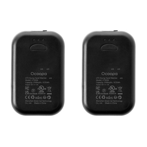 Ogrzewacz elektroniczny do rąk Ocoopa UT4 2 w 1 czarny Ocoopa