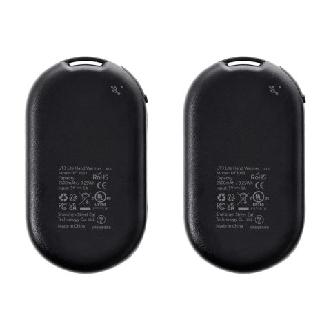 Ogrzewacz elektroniczny do rąk Ocoopa UT3 Lite czarny Ocoopa