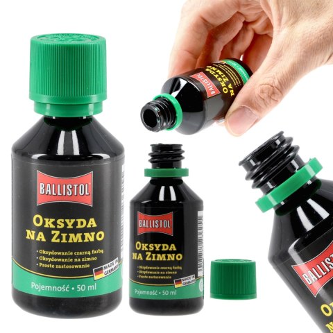 Oksyda na zimno Ballistol Brunierung 50 ml płyn F.W. Klever