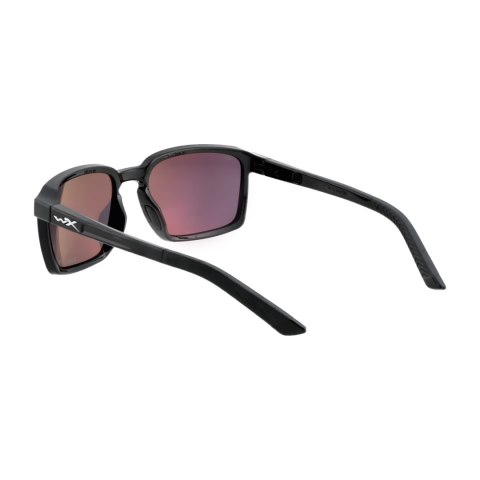 Okulary polaryzacyjne Wiley X Alfa AC6ALF08 Captivate smoke grey, czarne oprawki Wiley X