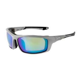 Okulary polaryzacyjne Wiley X Grid Captivate CCGRD07 green mirror, popielate oprawki Wiley X
