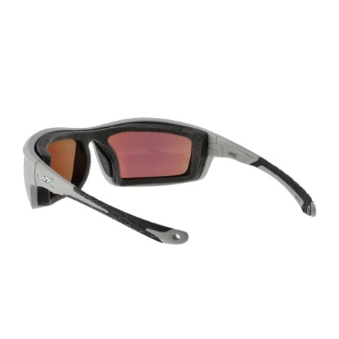 Okulary polaryzacyjne Wiley X Grid Captivate CCGRD07 green mirror, popielate oprawki Wiley X