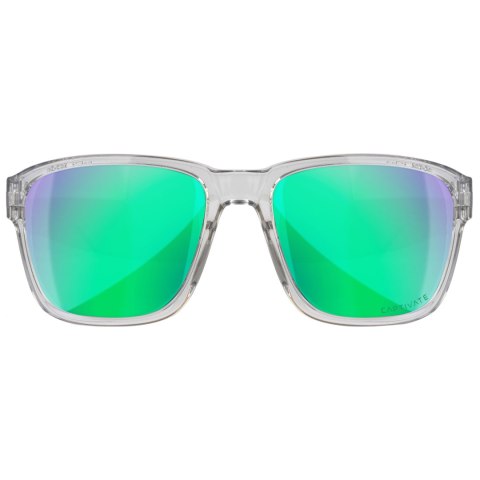 Okulary polaryzacyjne Wiley X Trek AC6TRK07 Captivate green mirror, szare oprawki Wiley X