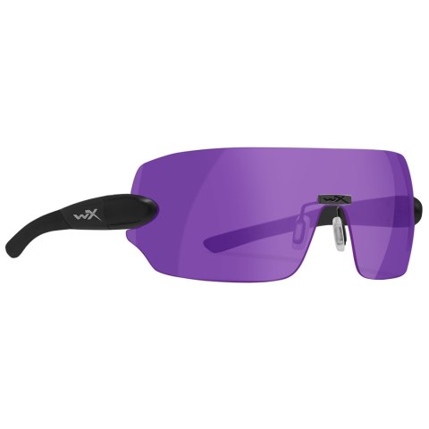 Okulary strzeleckie Wiley X Detection 1205 clear / yellow / orange / purple / copper, matowe czarne Wiley X