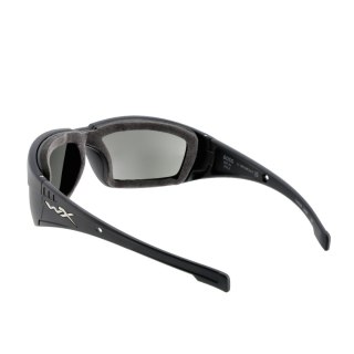 Okulary taktyczne Wiley X Boss CCBOS06 grey silver flash, czarne oprawki Wiley X