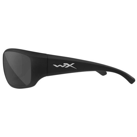Okulary taktyczne Wiley X Omega ACOME01 smoke grey, Black Ops czarne oprawki Wiley X