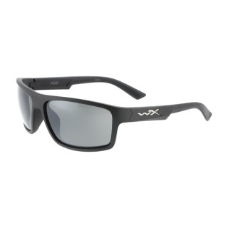 Okulary taktyczne Wiley X Peak ACPEA06 grey, silver flash, czarne oprawki Wiley X
