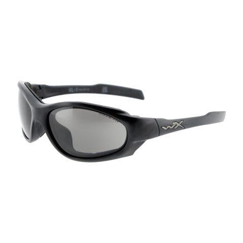 Okulary taktyczne Wiley X XL-1 Advanced Comm 2.5 grey / clear, czarne oprawki Wiley X