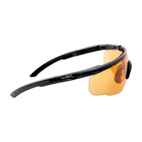 Okulary taktyczne Wiley X Saber Advanced 301 light rust, czarne oprawki Wiley X