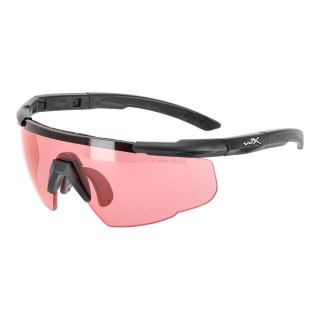 Okulary taktyczne Wiley X Saber Advanced 309 grey / rust / vermilion, czarne oprawki Wiley X