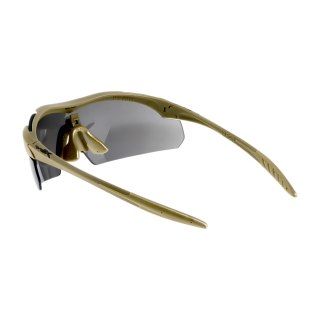 Okulary taktyczne Wiley X Vapor 2.5 3512 grey / clear / light rust, jasnobrązowe oprawki Wiley X