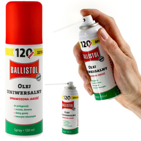 Olej do broni Ballistol spray 120 ml F.W. Klever