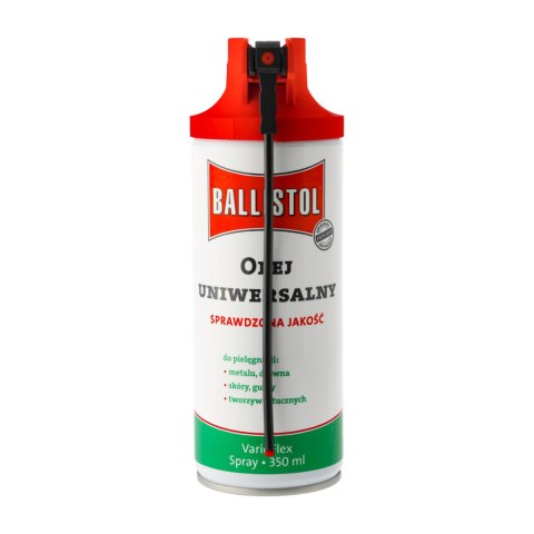 Olej do broni Ballistol spray z dyszą VarioFlex 350 ml F.W. Klever