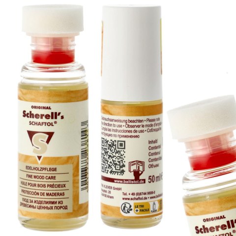 Olej naturalny do drewna Scherell bezbarwny 50 ml F.W. Klever