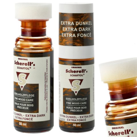 Olej naturalny do drewna Scherell ciemnobrązowy 50 ml F.W. Klever