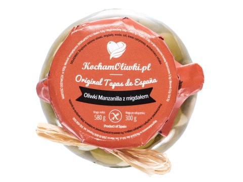 Oliwki Manzanilla nadziewane migdałem 300 g Kocham Oliwki