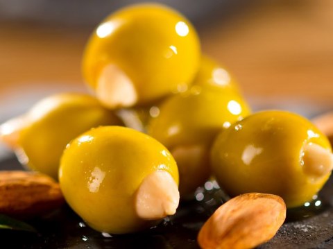 Oliwki Manzanilla nadziewane migdałem 300 g Kocham Oliwki