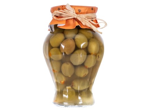 Oliwki Manzanilla nadziewane pomarańczą 300 g Kocham Oliwki