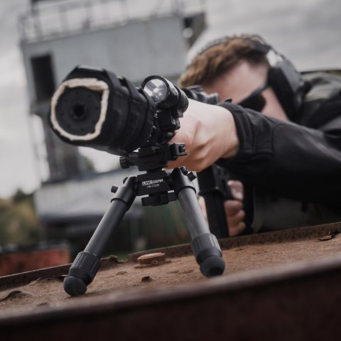 Osłona termiczna tłumika do broni Valkiria do Tactinox L czarna Valhalla Industries