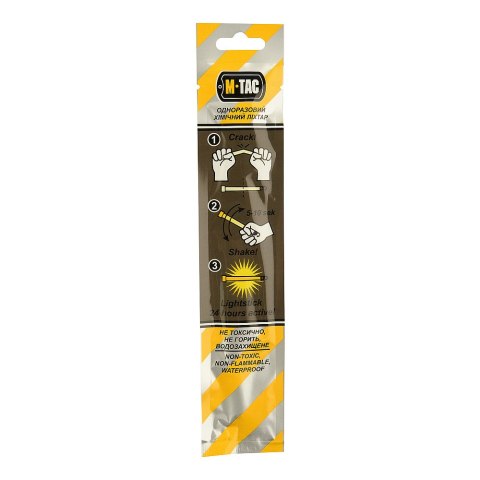 Oświetlenie M-Tac chemiczne 15 cm żółte M-Tac