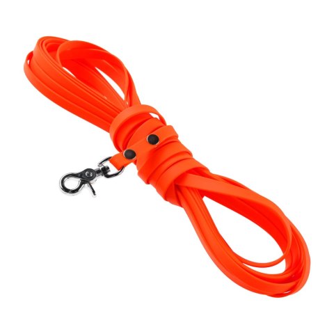 Otok BioThane 4wild płaski 13 mm 10 m pomarańczowy 4wild.eu