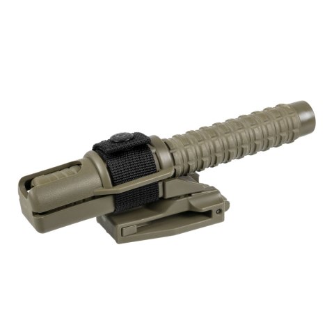 Pałka teleskopowa ESP Baton 21" czarna hartowana z rękojeścią khaki ESP - Euro Security Products