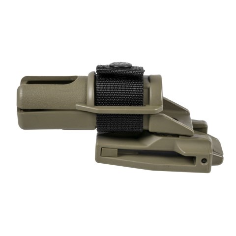 Pałka teleskopowa ESP Baton 21" czarna hartowana z rękojeścią khaki ESP - Euro Security Products