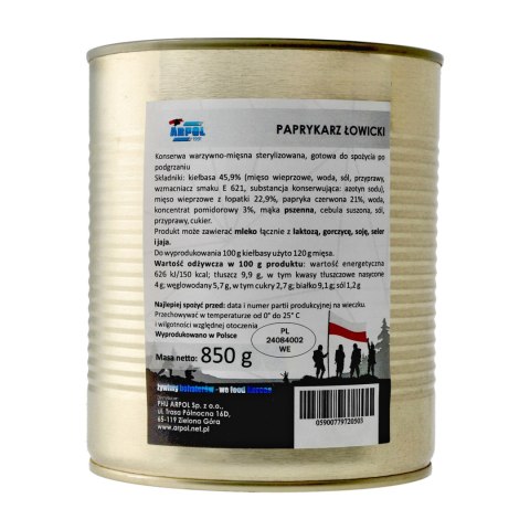 Paprykarz Arpol łowicki 850 g Arpol