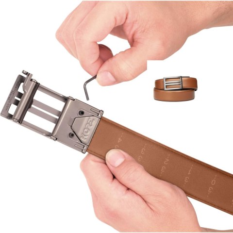 Pas strzelecki Kore Essentials Leather Gun Belt X1 tan KORE Essentials