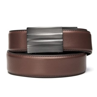 Pas strzelecki Kore Essentials Leather Gun Belt X2 brązowy KORE Essentials