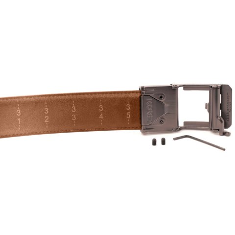Pas strzelecki Kore Essentials Leather Gun Belt X3 tan KORE Essentials