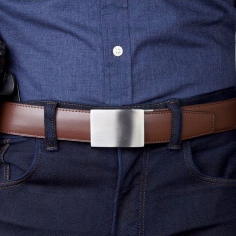 Pas strzelecki Kore Essentials Leather Gun Belt X4 tan KORE Essentials