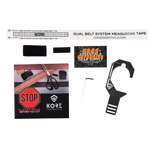 Pas taktyczny Kore Essentials Battle Belt B1 czarny KORE Essentials