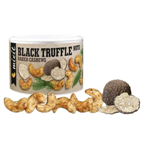 Pieczone orzechy z truflą i kolorowym pieprzem Mixit Black Truffle Nuts 160 g Mixit