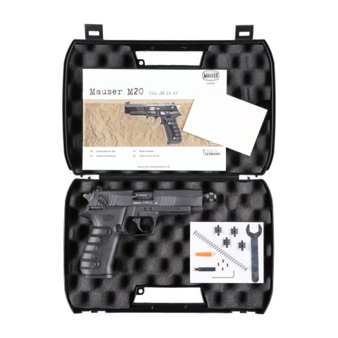 Pistolet Mauser M20 Black SD kal. 22 LR Mauser