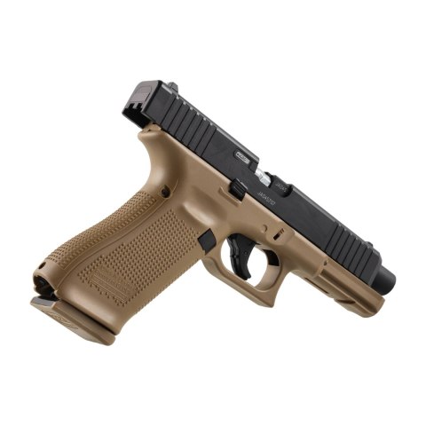 Pistolet na kule gumowe Glock Gen 5 T4E .43 CO2 coyote, zestaw Glock