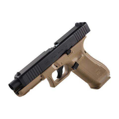 Pistolet na kule gumowe Glock Gen 5 T4E .43 CO2 coyote, zestaw Glock