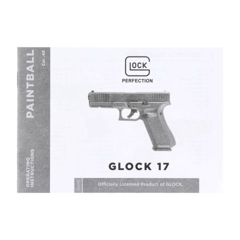 Pistolet na kule gumowe Glock Gen 5 T4E .43 CO2 coyote, zestaw Glock