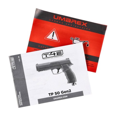 Pistolet na kule gumowe Umarex T4E TP 50 HDP 50 Gen 2 kal. 50 CO2 12 g T4E - Training for Engagement